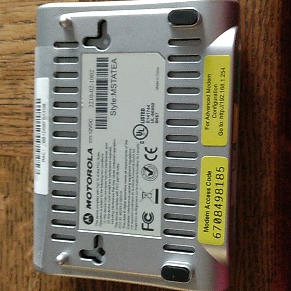 Motorola modem - Picture 3 of 7